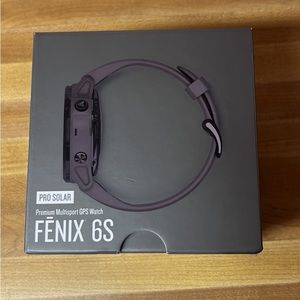 Fenix 6s pro solar garmin watch